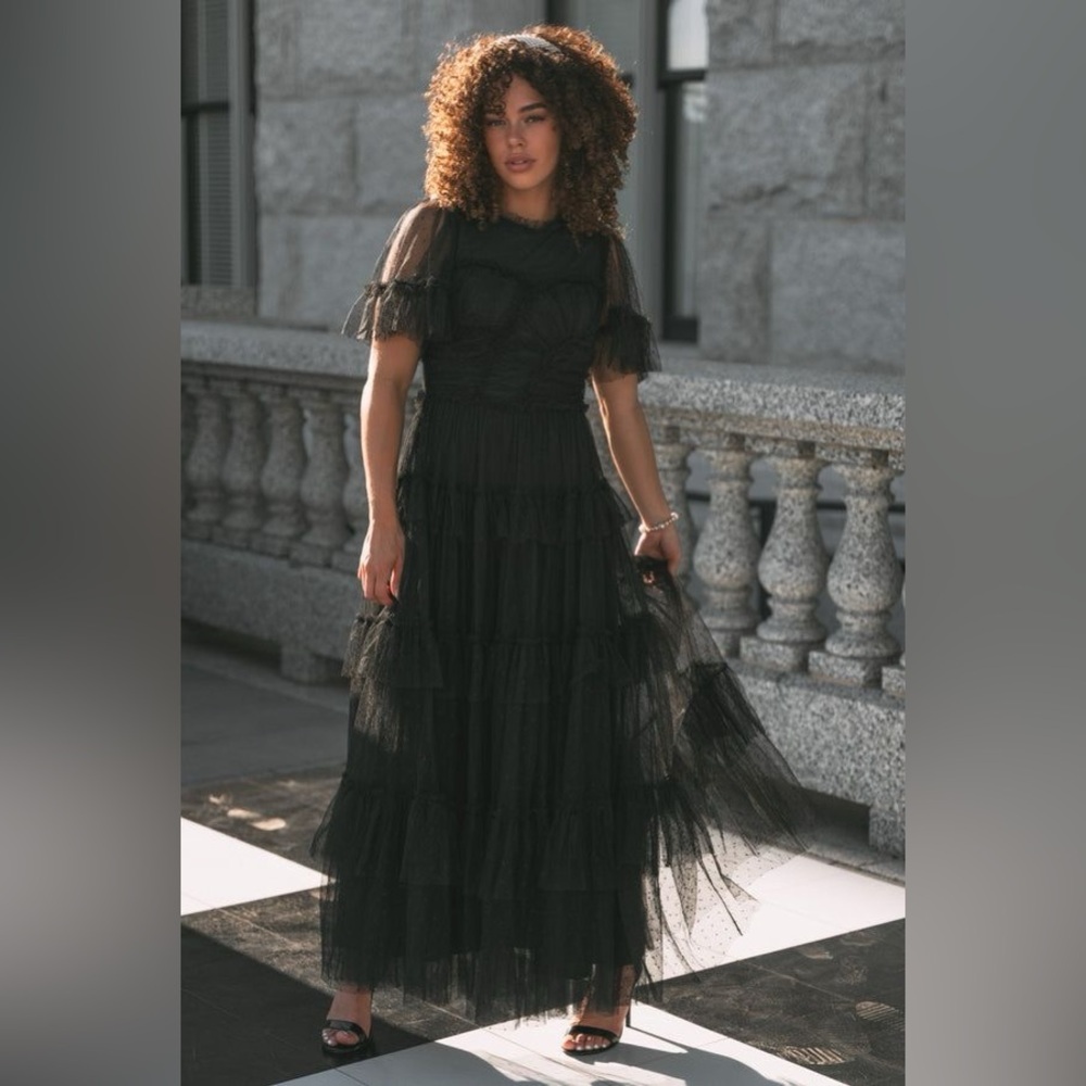 Ivy City Whimsical Maxi Dress